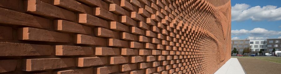 New Administration Building Textilverband Munster; Brick Award 2020 Category "Building Outside The Box"; Architects: behet bondzio lin architekten GbmH; Photo:  Thomas Wrede VG Bild-Kunst Bonn