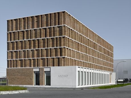 City Archive Delft; Brick Award 2020 Category Winner Category "Working Together"; Architects: Office Winhov, Gottlieb Paludan Architects, Photo:  Stefan Müller