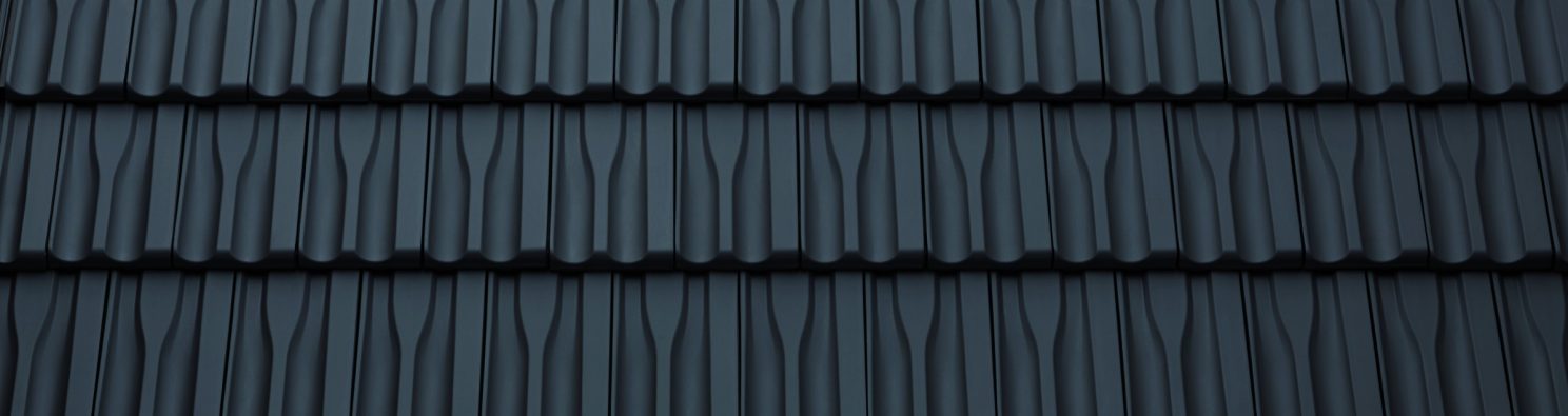 Photo product of the Hranice 11 Engoba black roof tille